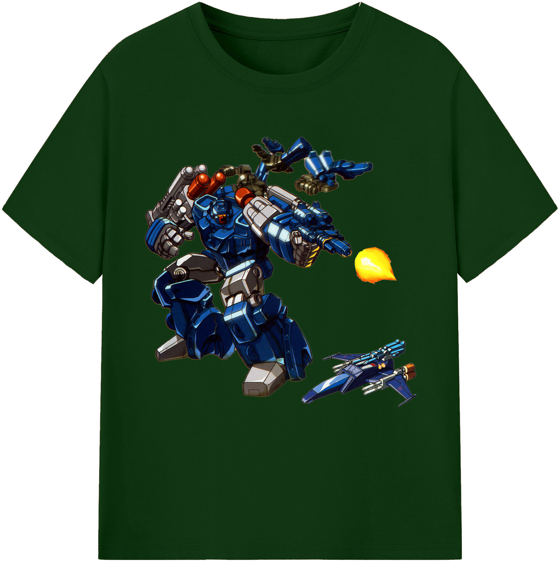 （画像用）  綿100％半袖Tシャツ（フロントプリント）